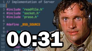 Download the video "coding in c until my program crashes"