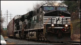 preview picture of video 'Norfolk Southern action at Wyomissing Junction (Reading, PA) 11-11 & 11-17, 2013'