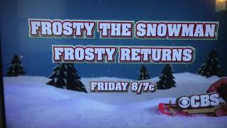 CBS Frosty/Rudolph 2017 TV Promo CBS Frosty/Rudolph 2017 TV Promo