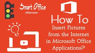 How To Insert Pictures From The Internet in Microsoft Office Applications?