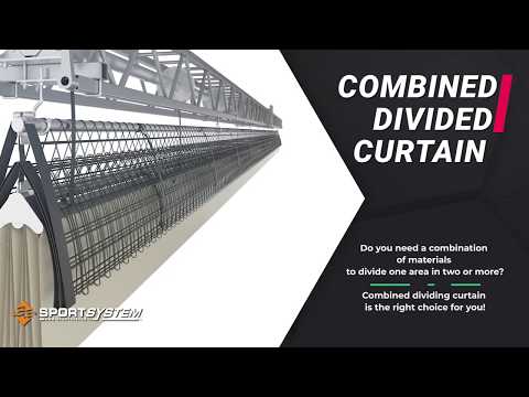  Tenda divisoria combinata Sport System - modello ...