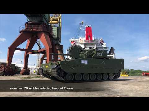 Deployment of VJTF to exercise Noble Jump 2019