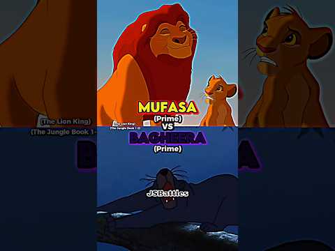 Mufasa vs Bagheera 100K sub special