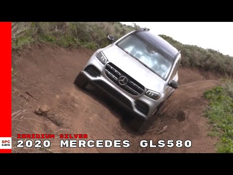 2020 Mercedes GLS580 Irridium Silver Off Roading