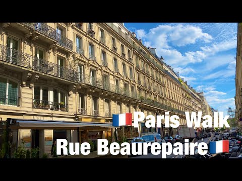 🇫🇷Paris Walk     Rue Beaurepaire🇫🇷