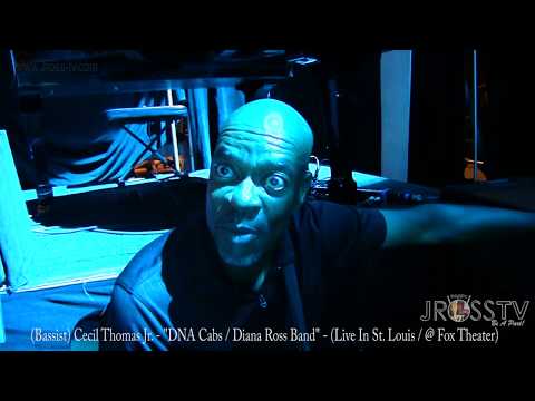 James Ross @ Cecil Thomas Jr. - "DNA Bass Cabs / Diana Ross Band" - www.Jross-tv.com (St. Louis)