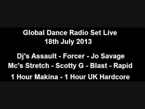 Global Dance Radio Set Live - 18.07.2013 - Mc's Stretch - Scotty G - Blast - Rapid