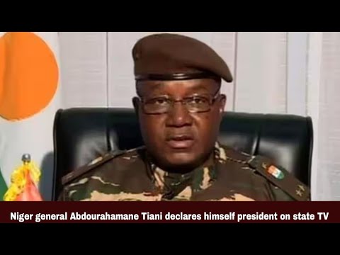 Niger general Abdourahamane Tiani declares himself president on state TV | NTN TIME | 29.07.23