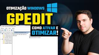 COMO ATIVAR O GPEDIT PARA OTIMIZAR O PC ! OTIMIZAÇÃO NO WINDOWS PARA MAIS DESEMPENHO EM JOGOS !