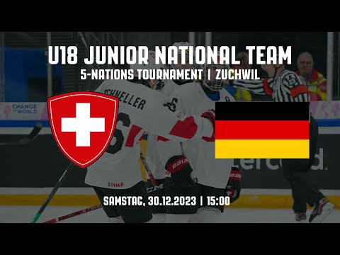 U18: Switzerland vs. Germany | 5-Nations Tournament | Zuchwil SUI