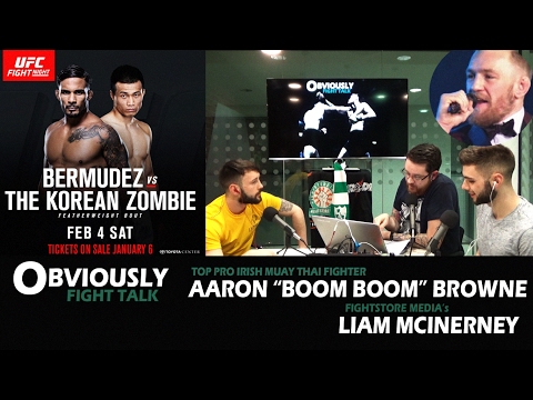 Aaron Browne in Studio, McGregor's PPV Q&A, UFC FN 104 Preview, Frampton/Santa Cruz (OFT #52)