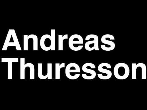 How to Pronounce Andreas Thuresson New York Rangers NHL Hockey Player Runforthecube