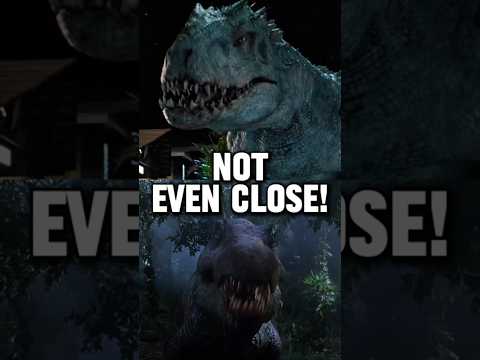 Why Spinosaurus VS Indominus Rex ISN’T EVEN CLOSE! #jurassicworld #dinosaur #dinosaurs #trex #vs #dc