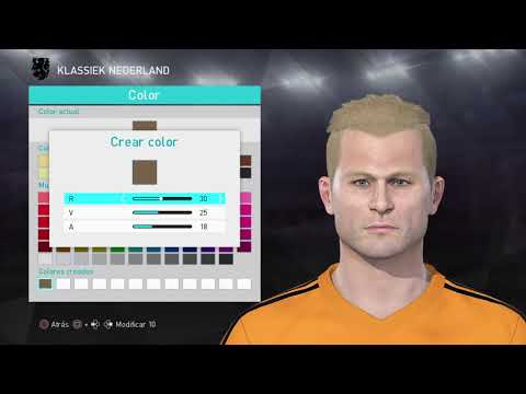 Dennis BERGKAMP pes 2018 Classic Holland