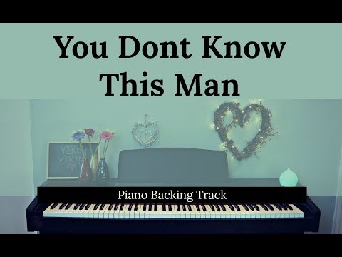 You Don't Know This Man: PARADE  (Piano accompaniment / Backing / Karaoke track)