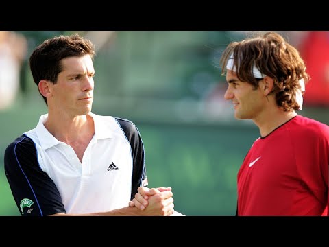 Roger Federer vs Tim Henman 2005 Miami QF Highlights