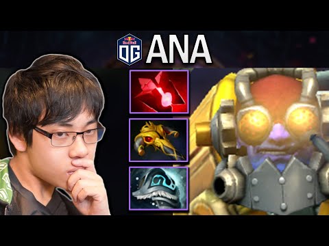 OG.ANA SMURF TINKER WITH BLOODSTONE AND SHIVA'S - DOTA 2 GAMEPLAY