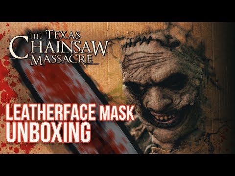 Leatherface 2003 BAD MAN Silicone mask UNBOXING !