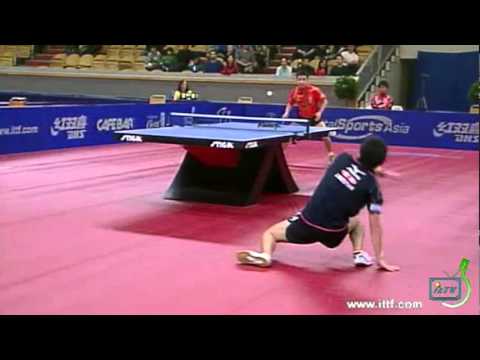 Wang Hao vs Jun Mizutani[Swedish Open 2011]