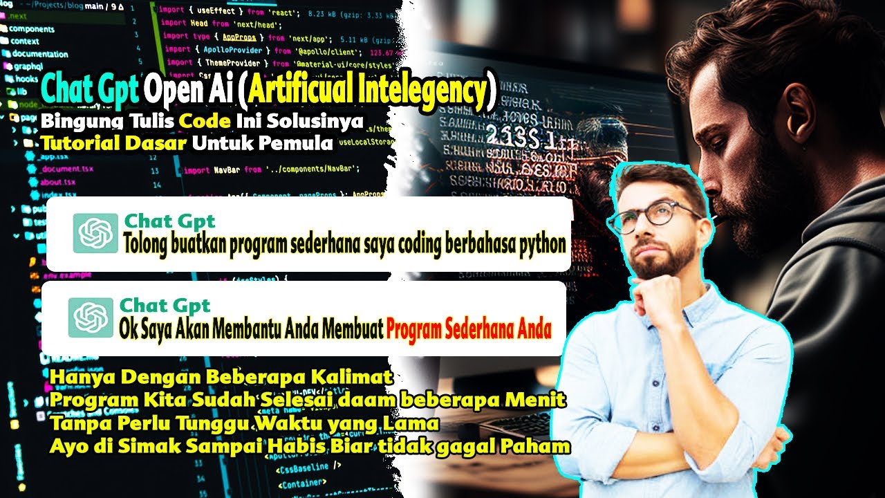 Coding menggunakan Python dan chat gpt
