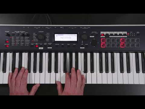 KORG KROSS 2 - Performance mit den Spielhilfen (Offizielles Produktvideo 4/8)