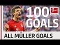 Thomas Müller - First 100 Goals in the Bundesliga