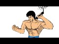 Bruce Lee Nunchuck  Animation
