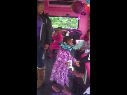 Lil Girls Glam Party Bus
