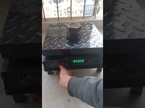 Weighing machine Calibration 100kgs 10g ENTER CARD