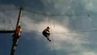 preview picture of video 'kid falling on ropes field trip'