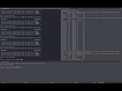 MySQL Operator for Kubernetes Test