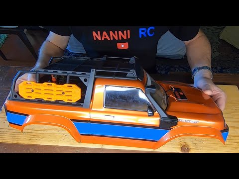 Traxxas TRX4 Sport 3 body mounting with upgrades