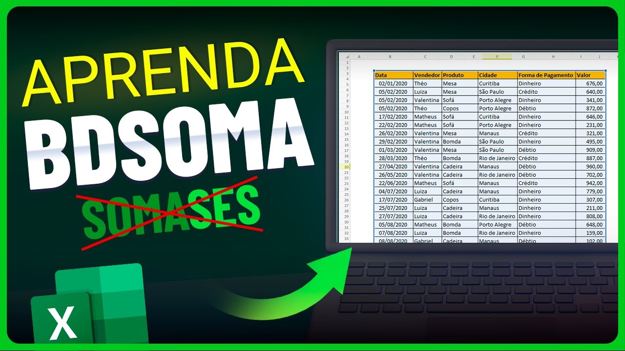 Diga Adeus ao SOMASES! Descubra o Poder do BDSOMA no Excel 🔥