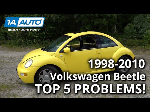 Top 5 Problems Volkswagen New Beetle Coupe 1998-2010 1st Generation