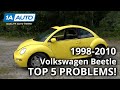 Top 5 Problems Volkswagen New Beetle Coupe 1998 2010 1st Generation