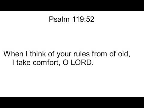 Psalm 119:52 Song