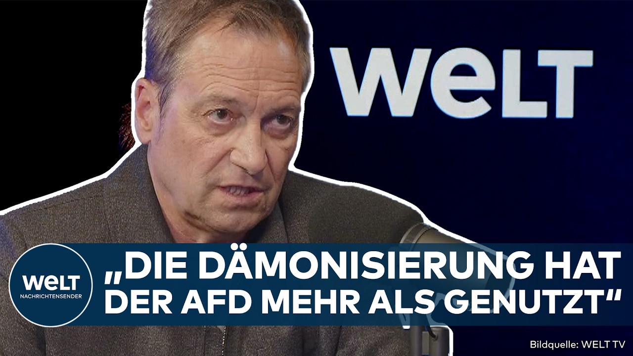 DIETER NUHR: Deutliche Worte – "Wenn Alice Weidel Kanzlerin wird, bin ich weg!" | WELT TALK SPEZIAL