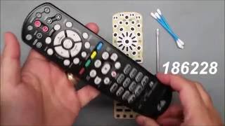 How to fix the buttons in Dish Network Remote  40.0 2G UHF 186228