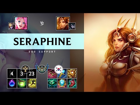 Seraphine Support vs Leona: Super CC - KR Challenger Patch 25.S1.1