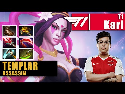 Templar Assassin Mid | T1.Karl | TA BROKEN BLOODTHORN BUILD 21 KILLS | 7.31b Gameplay Highlights