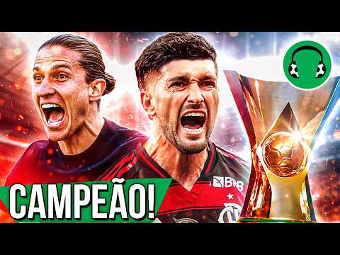 ♫ FLAMENGO CAMPEÃO DO BRASILEIRÃO 2025 | Paródia Quando a Vontade Bater - PK e PK Delas