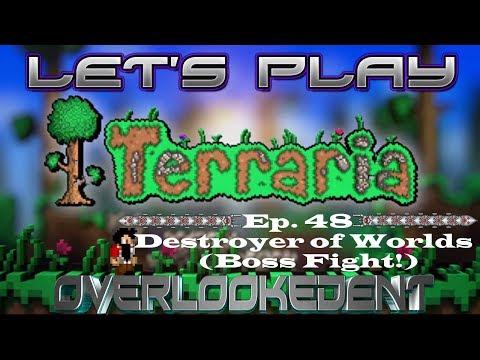 BamVille! Ep.48 "Destroyer of Worlds" (Boss Fight!) - Terraria Xbox 360 - [Let's Play!]