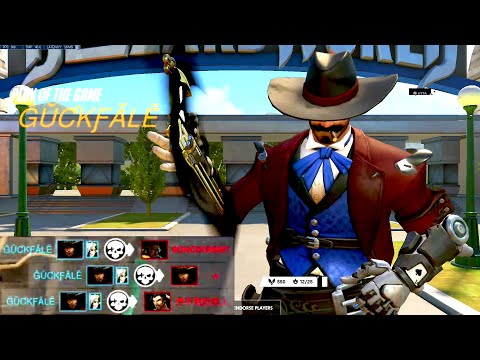 Gale Hitscan God - McCree (Cassidy)! POTG! [ Overwatch Season 34 Top 500 ]