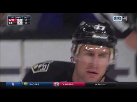Jeff Carter Scores on Carey Price | Kings Tie Canadiens 1-1