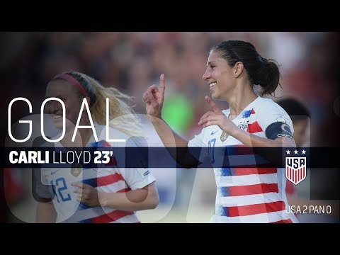 WNT vs. Panama: Carli Lloyd First Goal - Oct. 7, 2018