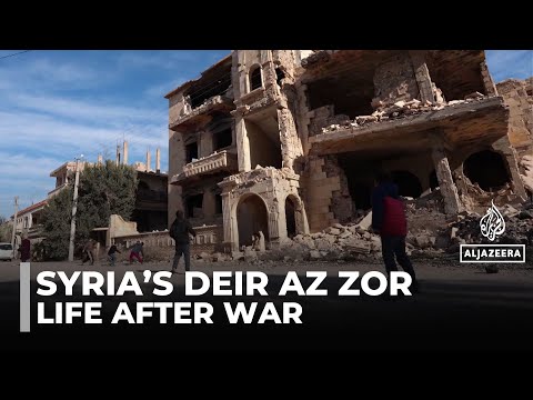 Syria conflict: Deir Az Zor residents find help to rebuild lives