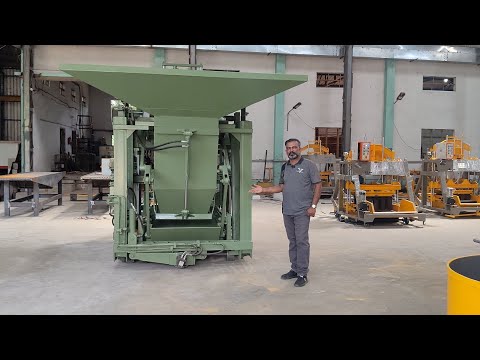 Bin Type Block Making Machine