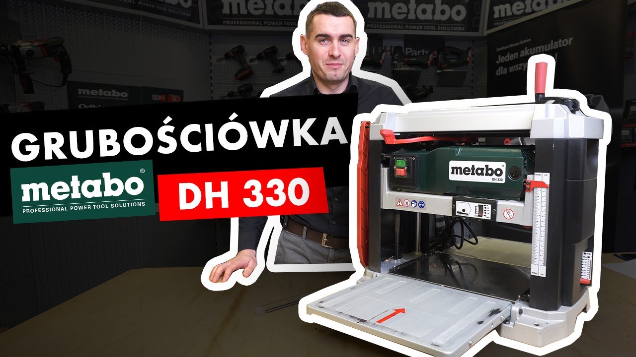 Grubościówka Metabo DH 330 - najlepsza w swojej klasie!