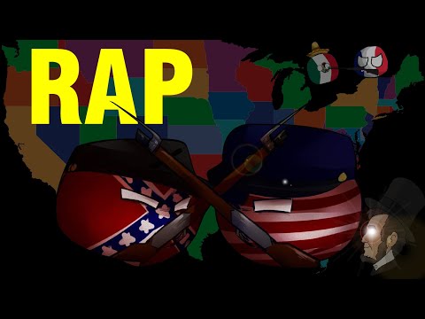 🇺🇸 RAP de La Guerra Civil Estadounidense 🏴‍☠️ | GUERRA de La SECESIÓN en un RAP | Aprende Rapeando