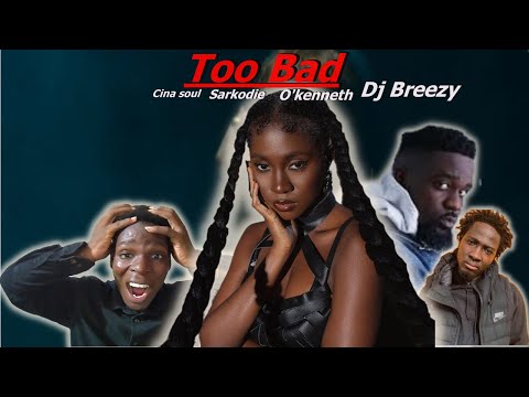 If Sarkodie was Female! Cina Soul x Sarkodie x O'Kenneth x Dj Breezy - Too Bad (Official Visualizer)